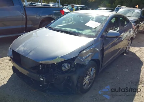 2019 Hyundai Elantra Sel из США, поврежденный, VIN KMHD84LF9KU836415